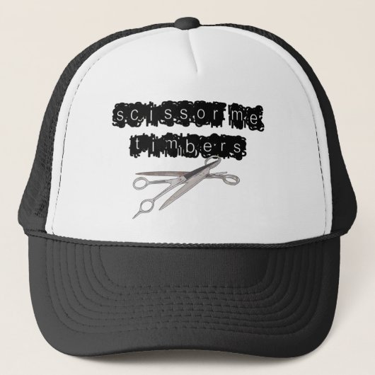 Scissor Me Timbers Trucker Pet (Voorkant)