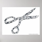 SCISSORS VAN NICHOLAS MINIFACES POSTER (Voorkant)
