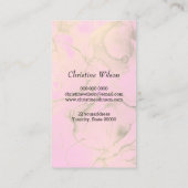 scissors vlinderinkt visitekaartje (Achterkant)