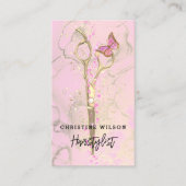 scissors vlinderinkt visitekaartje (Voorkant)