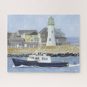 Scituate Harbor kreeftenboot Legpuzzel