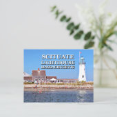 Scituate Lighthouse, Massachusetts Carte Postale (Debout devant)