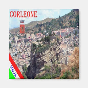 SCL079 CORLEONE, Sicilië, Italië, Koelkast Magneet