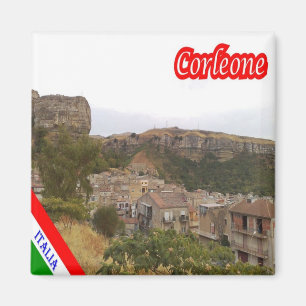 SCL080 CORLEONE, Sicilië, Italië, Koelkast Magneet