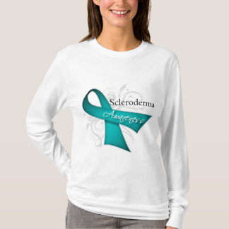 Scleroderma Disease Awareness Ribbon T-shirt
