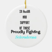 Scleroderma Keramisch Ornament (Achterkant)