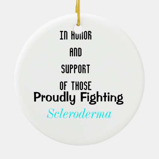 Scleroderma Keramisch Ornament (Achterkant)