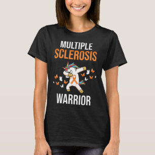 Sclerose bewustzijn MS Survivor Eenhoorn Warrior T-shirt