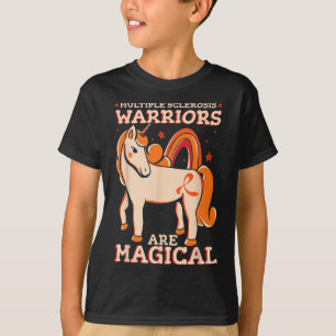 Sclerose krijgers zijn magische Kinder MS T-shirt