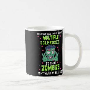 Sclerose Leuke Zombie wil mijn hersenen niet Koffiemok