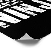 Sclerosis ninja - MS Support Awareness Fighter Poster (Hoek)