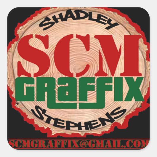 SCM Graffix Stickers (Voorkant)