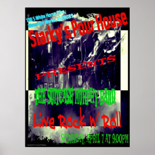 SCMB @ Starky's Poster