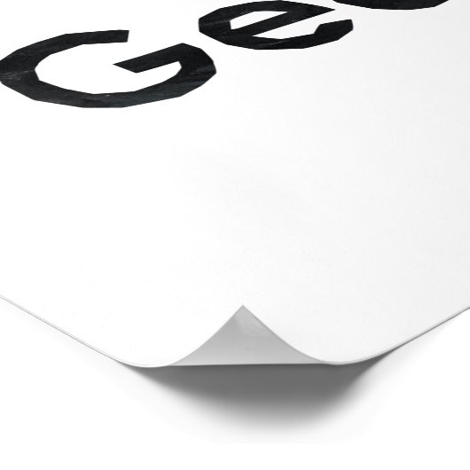 Sco - Gearra-mhuc-Poster Poster (Hoek)