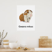 Sco - Gearra-mhuc-Poster Poster (Keuken)