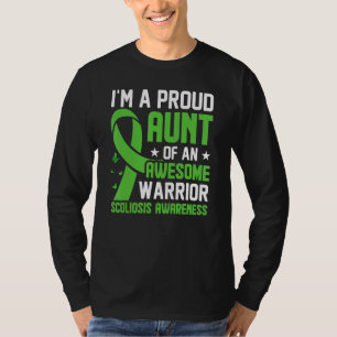 Scoliose Ruggengraat Blessure Strijders Tante Sco T-shirt