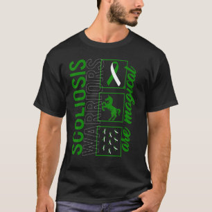 Scoliosis Awareness Scoliosis Warriors are Magneti T-shirt