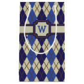 Scone de bleuet Jacquard sac cadeau (Devant)