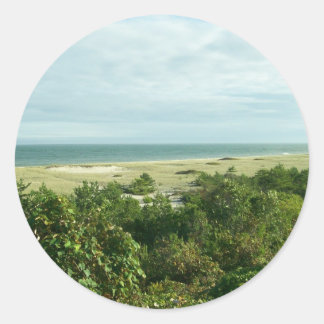 Sconset Shoreline Ronde Sticker