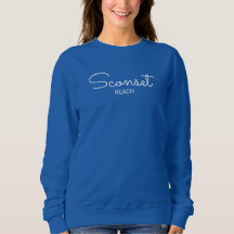Sconset Sweatshirt Cursive