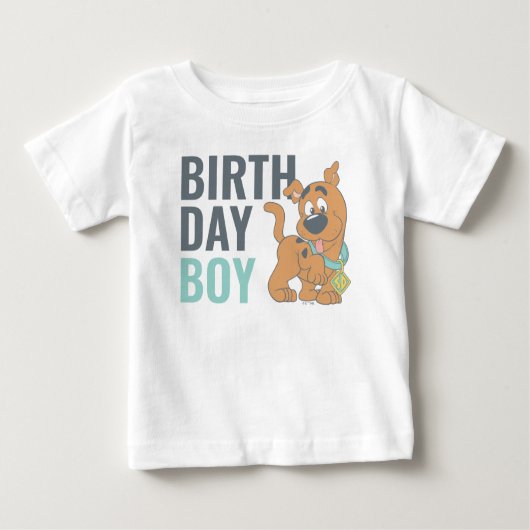 Scooby-Doo 1er anniversaire garçon T-shirt bébé (Devant)