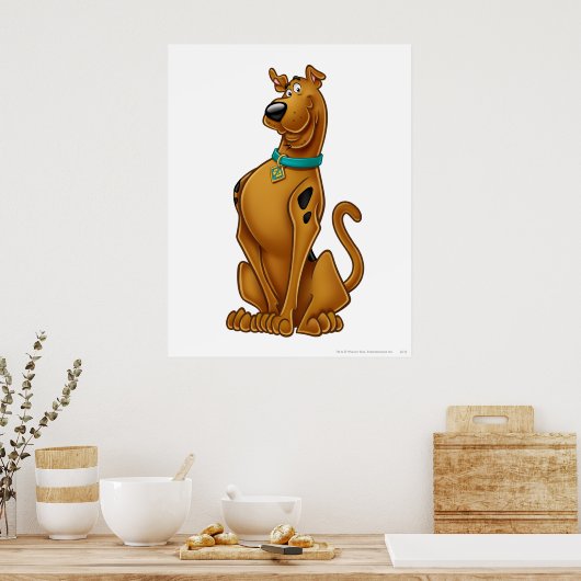 Scooby-Doo Airpenseel Pose Poster (Keuken)