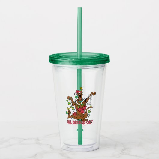 Scooby-Doo All Decked Out Acryl Drinkbeker (Voorkant)