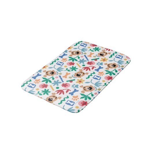 Scooby-Doo | Baby Scooby-Doo So Cute Pattern Badmat (Gekanteld)