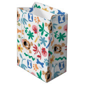 Scooby-Doo | Baby Scooby-Doo So Cute Pattern Medium Cadeauzakje (Achterkant Gekanteld)