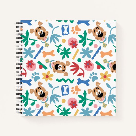 Scooby-Doo | Baby Scooby-Doo So Cute Pattern Notitieboek (Voorkant)