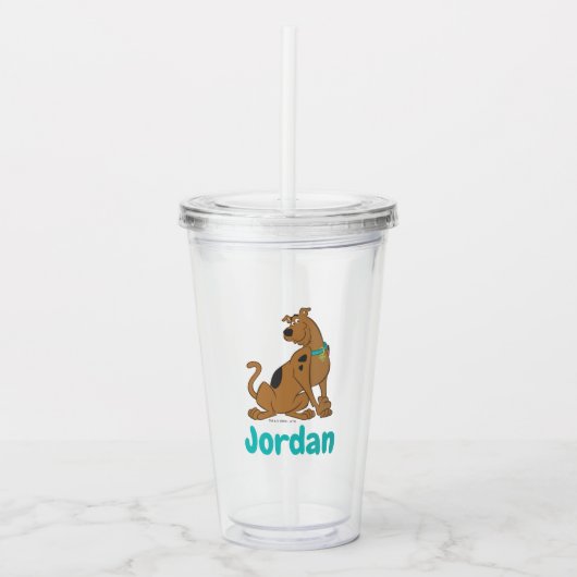 Scooby-Doo Bashful Pose Acryl Drinkbeker (Voorkant)