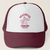 Scooby-Doo "Beachside Gymnasium" Gewichtsopheffing Trucker Pet (Voorkant)