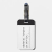 Scooby-Doo | "Bemoeizieke Ginger" Daphne Bagagelabel (Achterkant verticaal)