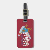 Scooby-Doo Bowling Bagagelabel (Voorkant verticaal)