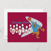 Scooby-Doo Bowling Briefkaart (Voorkant / Achterkant)