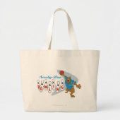 Scooby-Doo Bowling Grote Tote Bag (Voorkant)