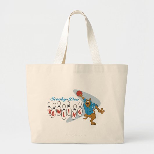 Scooby-Doo Bowling Grote Tote Bag (Voorkant)