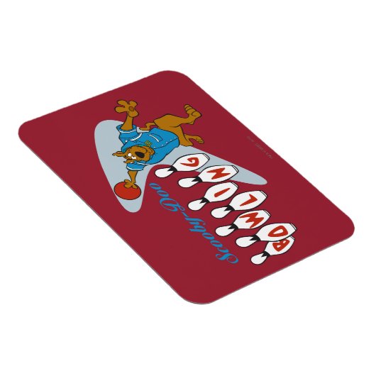 Scooby-Doo Bowling Magneet (Rechterzijde)