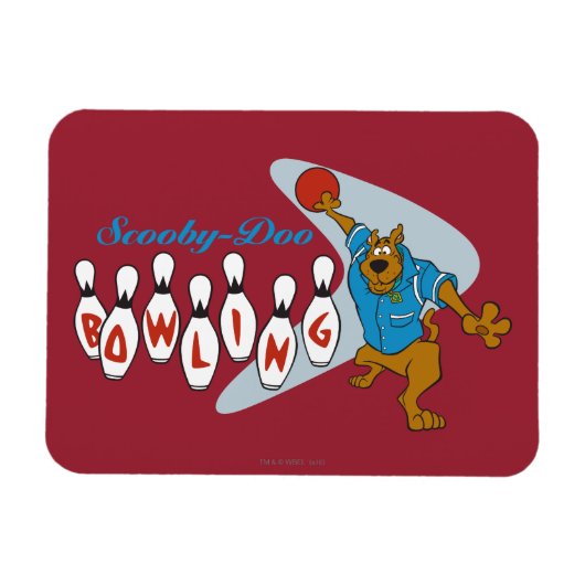 Scooby-Doo Bowling Magneet (Horizontaal)