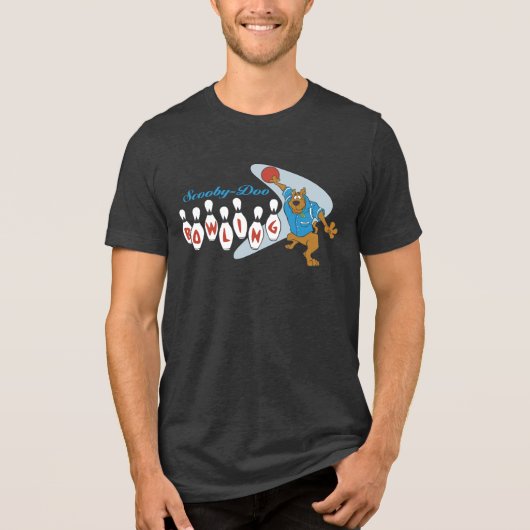 Scooby-Doo Bowling Tri-Blend Shirt (Voorkant)