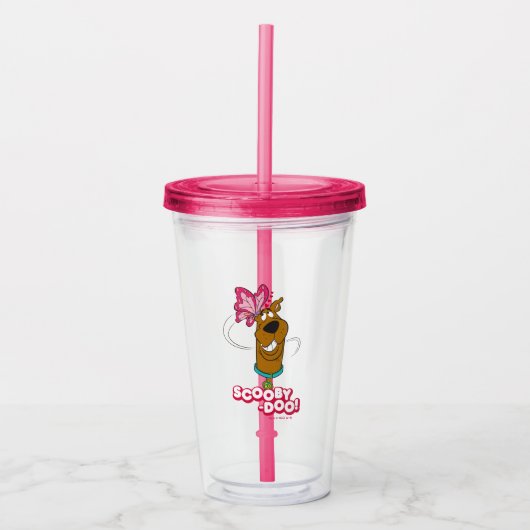 Scooby-Doo Butterfly Kisses 2 Acryl Drinkbeker (Voorkant)