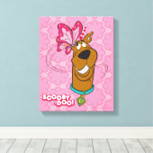 Scooby-Doo Butterfly Kisses Canvas Afdruk (Insitu (Houten vloer))