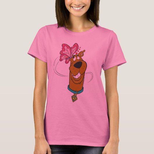 Scooby-Doo Butterfly Kisses T-shirt (Voorkant)