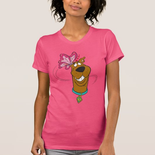 Scooby-Doo Butterfly Kisses T-shirt (Voorkant)