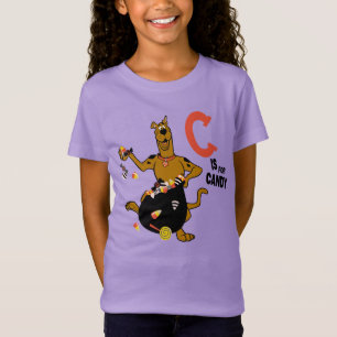 Scooby-Doo   C is voor Snoep T-shirt