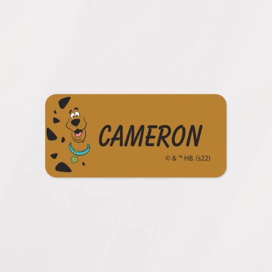 Scooby-Doo Camouflage Labels (Design 1)