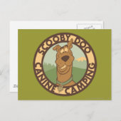 Scooby-Doo "Canine Camping" Briefkaart (Voorkant / Achterkant)