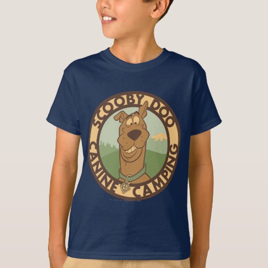 Scooby-Doo "Canine Camping" T-shirt (Voorkant)