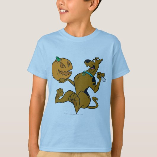 Scooby-Doo Carving Pumpkin T-shirt (Voorkant)