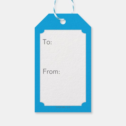 Scooby-Doo Circles SD Badge Cadeaulabel (Achterkant)